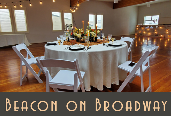 Beacon on Broadway – Oregon Coast Wedding Venue – Seaside, Oregon